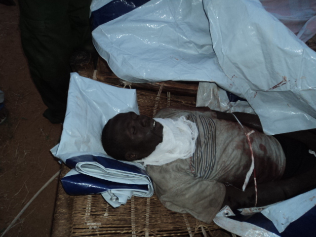 Nuba Mountains war crime victims