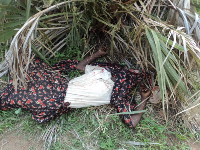 Nuba Mountains war crime victims