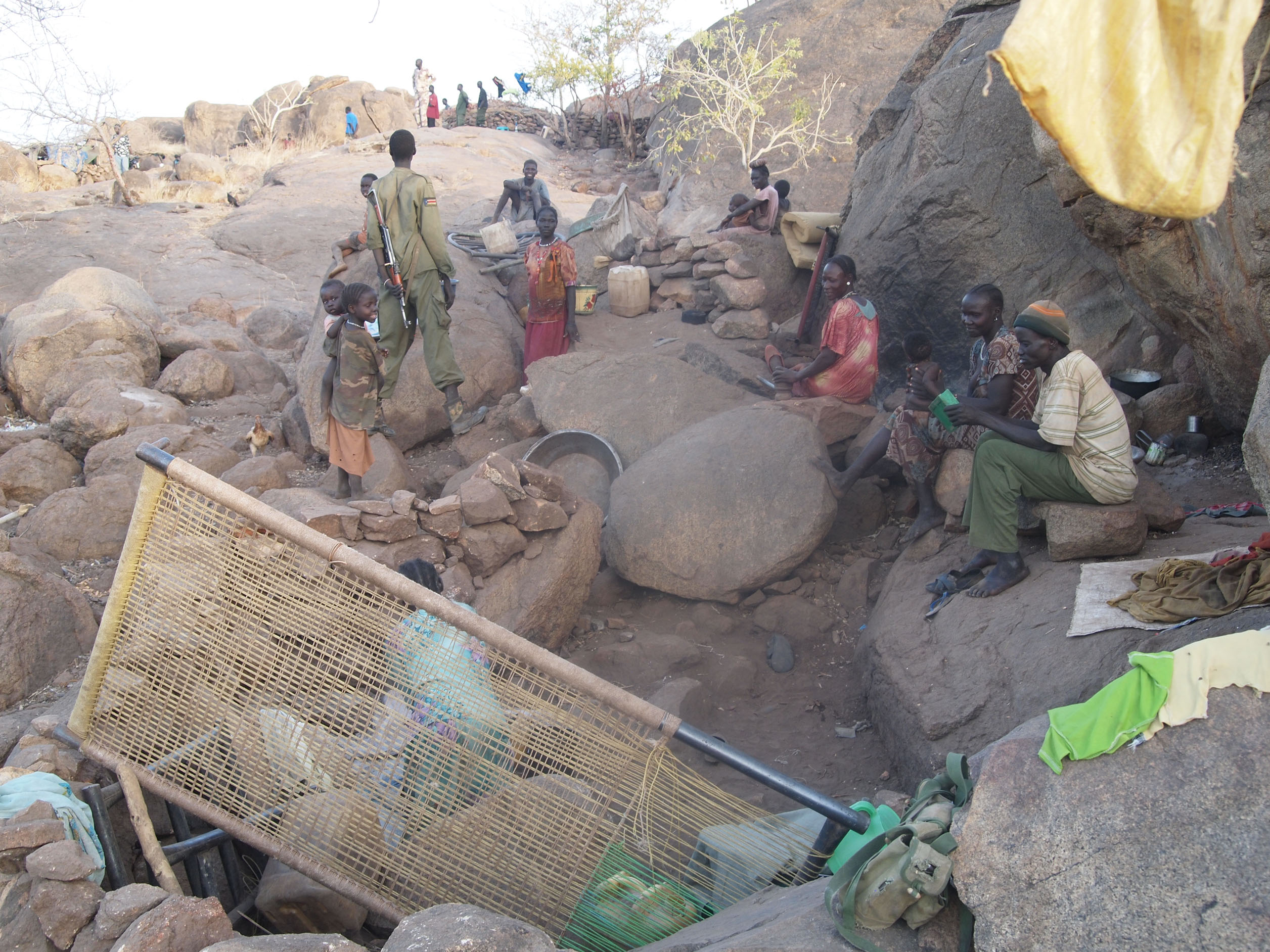 Nuba Mountains war crime victims