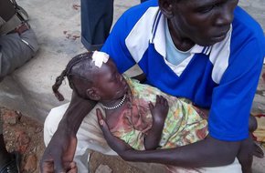Video footage's after bomb attack in Nuba Mountains