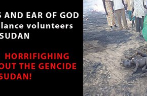 Kids burnt inside the house due to aerial bombardment in Eree - Nuba Mountains
